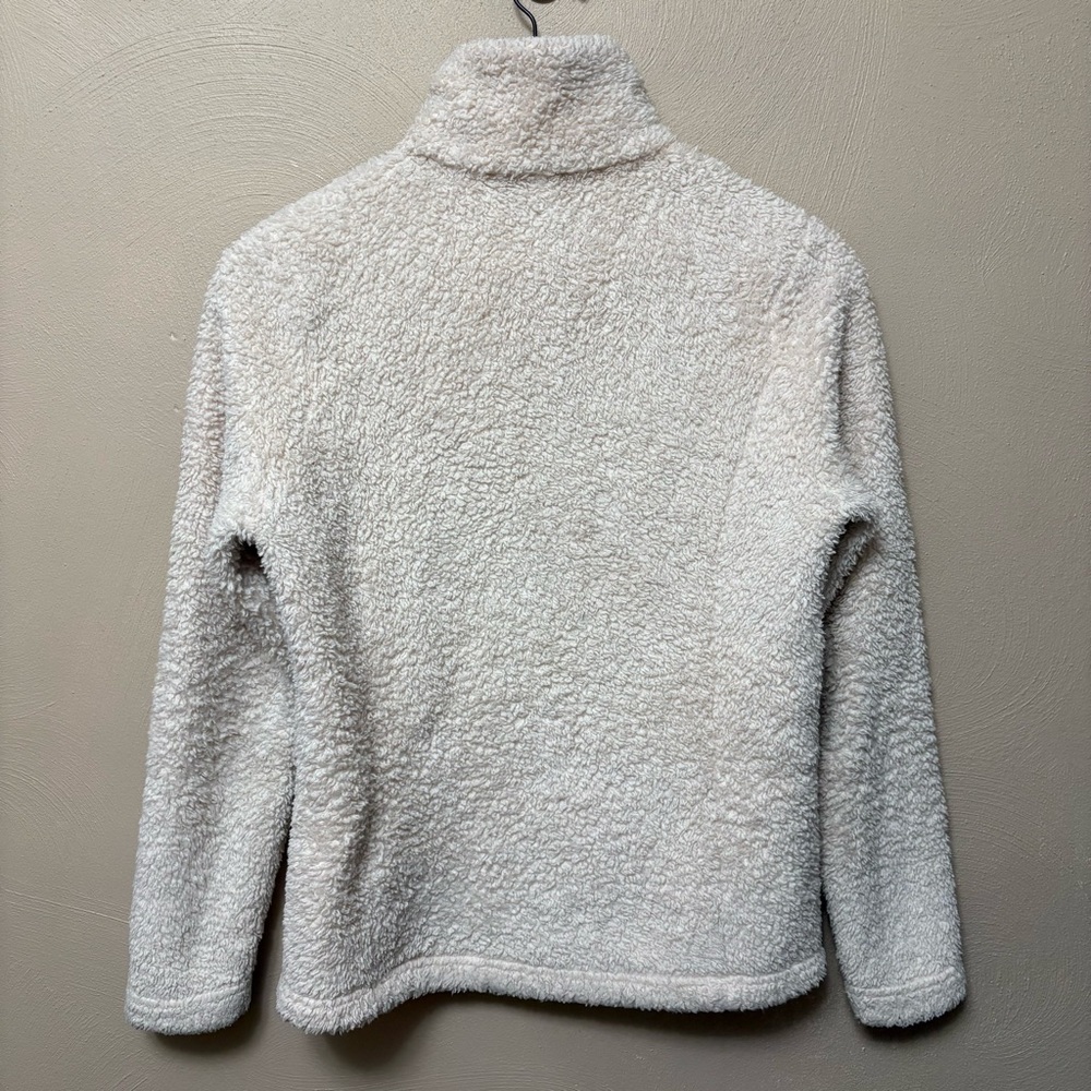 Patagonia Los Gatos Fleece 1/4 Zip Pullover Women’s Calcium Cream White Size XS - Picture 5 of 8